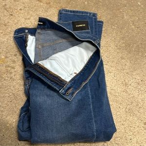 Express skinny high rise jeans